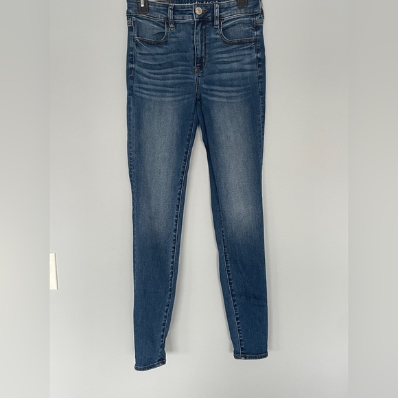 AE Next Level Stretch High Waisted Jegging size 6L - Picture 3 of 5